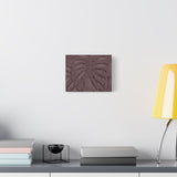 Merlot Monstera Canvas Print – Botanical Wall Art