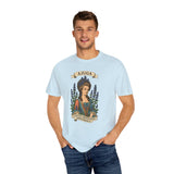 Botanical T-shirt: Ajuga 'La Petite Aristocrate Improbable' - A Unisex Garment-Dyed Tee