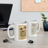 Echinacea Botanical Quote Mug | Floral Coffee Cup | Gift for Gardeners | Morning Beverage | Eco-Friendly Mug | Tea Lover's Gift
