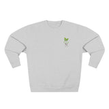 "Autumn Frost” Hosta Leaf Sweatshirt