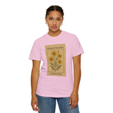 Coreopsis Floral Garden Unisex T-Shirt, Vintage Flower Tee, Eco-Friendly Apparel, Casual Wear, Gift for Plant Lovers