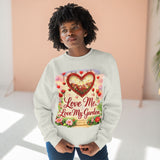 Love Me, Love My Garden Sweatshirt Floral Heart Gardening Crewneck