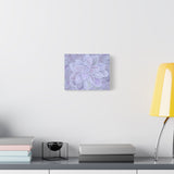 Graptopetalum Murasaki Succulent Pattern Canvas Print – Botanical Wall Art