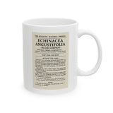 Echinacea Botanical Quote Mug | Floral Coffee Cup | Gift for Gardeners | Morning Beverage | Eco-Friendly Mug | Tea Lover's Gift