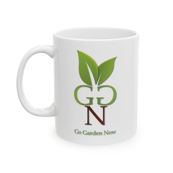 GoGardenNow Ceramic Mug - Perfect for Coffee Lovers