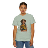 Rudbeckia Garden T-Shirt - "Stand Tall, Shine On" Nature Lover Gift, Unisex Tee
