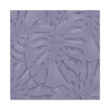 Violet Monstera Canvas Print – Botanical Wall Art