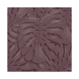 Merlot Monstera Canvas Print – Botanical Wall Art