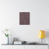 Merlot Monstera Canvas Print – Botanical Wall Art