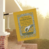 Charming Garden Banner | Gertrude Jekyll Love of Gardening Quote, Decorative Garden Flag, Home & Garden Decor, Gift for Gardeners
