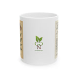 Echinacea Botanical Quote Mug | Floral Coffee Cup | Gift for Gardeners | Morning Beverage | Eco-Friendly Mug | Tea Lover's Gift