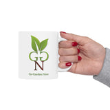 GoGardenNow Brand Ceramic Mug - Perfect for Coffee Lovers