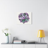 Tradescantia Nanouk Canvas Print – Botanical Wall Art
