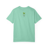 "Bloom Where You Overthink" Wildflower Scribble Tee