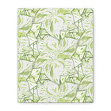 Snow Queen Pothos Pattern Canvas Print – Botanical Wall Art