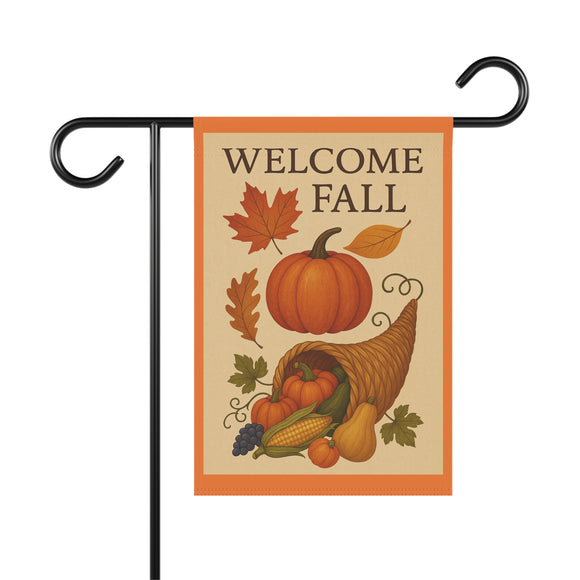 Welcome Fall Garden Banner