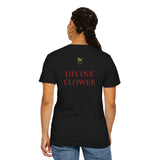 Dianthus Floral T-Shirt | Flower of the Gods Design | Unisex Garment-Dyed Tee