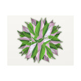 Syngonium Tricolor Pattern Canvas Print – Botanical Wall Art