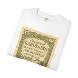 The Love of Gardening T-Shirt, with Quote by Gertrude Jekyll