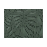 Deep Green Monstera Canvas Print – Botanical Wall Art
