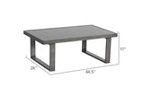 Walsh 4-Piece Aluminum Sectional Sofa Set