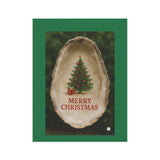 Merry Christmas, Oyster Shell Garden Banner