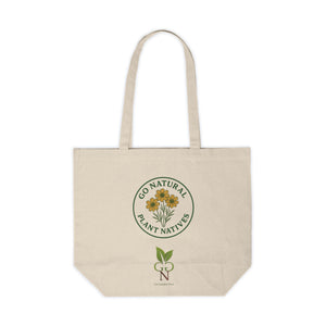 Go Natural Plant Natives, Coreopsis Theme, Reusable Bag, Sustainable Gift, Green Living, Nature Lover's Tote