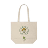 Go Natural Plant Natives, Coreopsis Theme, Reusable Bag, Sustainable Gift, Green Living, Nature Lover's Tote