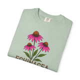 Echinacea - Strength - Healing T-Shirt - Unisex Garment-Dyed Tee