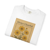 Coreopsis Floral Garden Unisex T-Shirt, Vintage Flower Tee, Eco-Friendly Apparel, Casual Wear, Gift for Plant Lovers