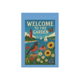 Great Lakes Garden Welcome Banner – “Harbor & Harmony” Garden Welcome Banner, Decorative Garden Flag, Home and Yard Decor, Spring and Summer Decor, Outdoor Welcome Sign