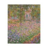 Impressionist Garden Artwork, Monet Inspired Giverny Floral Landscape