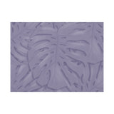 Violet Monstera Canvas Print – Botanical Wall Art