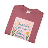 Believe in Tomorrow Tee – Audrey’s Garden Dream