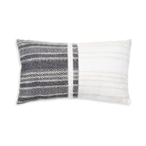 Genevieve 12X22" Handwoven Striped In/Outdoor Throw Pillow
