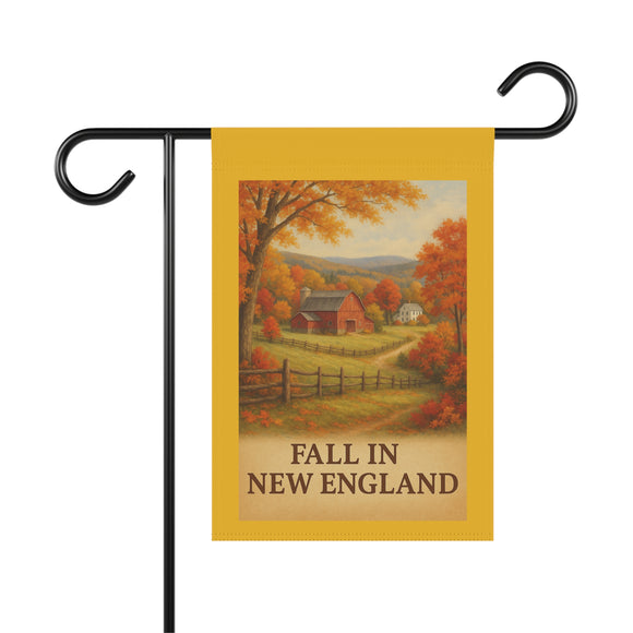 Autumn Garden Banner, Fall Outdoor Decor, Seasonal House Flag, Rustic Garden Decor, Festive Home Accents, Thanksgiving Banner