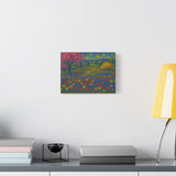 Colorful Spring Landscape Inspired by Emil Nolde Expressionist Art