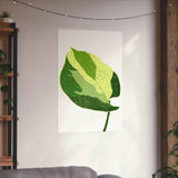 Manjula Pothos Illustrated Botanical Print – Unframed Wall Art