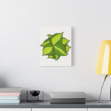 Philodendron Brasil Canvas Print – Botanical Wall Art