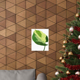 Manjula Pothos Illustrated Botanical Print – Unframed Wall Art