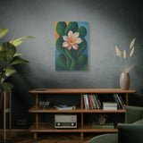 O’Keeffe Inspired Cactus with Blooming Desert Flower
