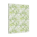 Snow Queen Pothos Pattern Canvas Print – Botanical Wall Art