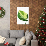Manjula Pothos Illustrated Botanical Print – Unframed Wall Art