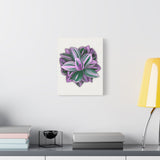 Tradescantia Nanouk Canvas Print – Botanical Wall Art