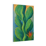 O’Keeffe Inspired Abstract Cactus Painting