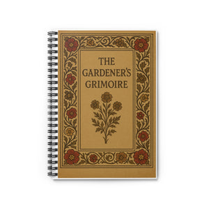 The Gardener’s Grimoire – A Castlecore-Inspired Spiral-Bound Garden Journal for the Noble Tiller