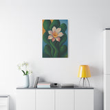 O’Keeffe Inspired Cactus with Blooming Desert Flower