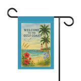 Welcome to the Gulf Coast – Where Sunshine Meets the Sea - Beach Decor, Patio Sign, Outdoor Decoration, Gulf Coast Theme