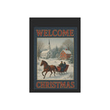 Welcome Christmas, Americana Garden Banner