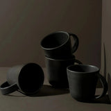 S/4 Tunisian Mug - Matte Black